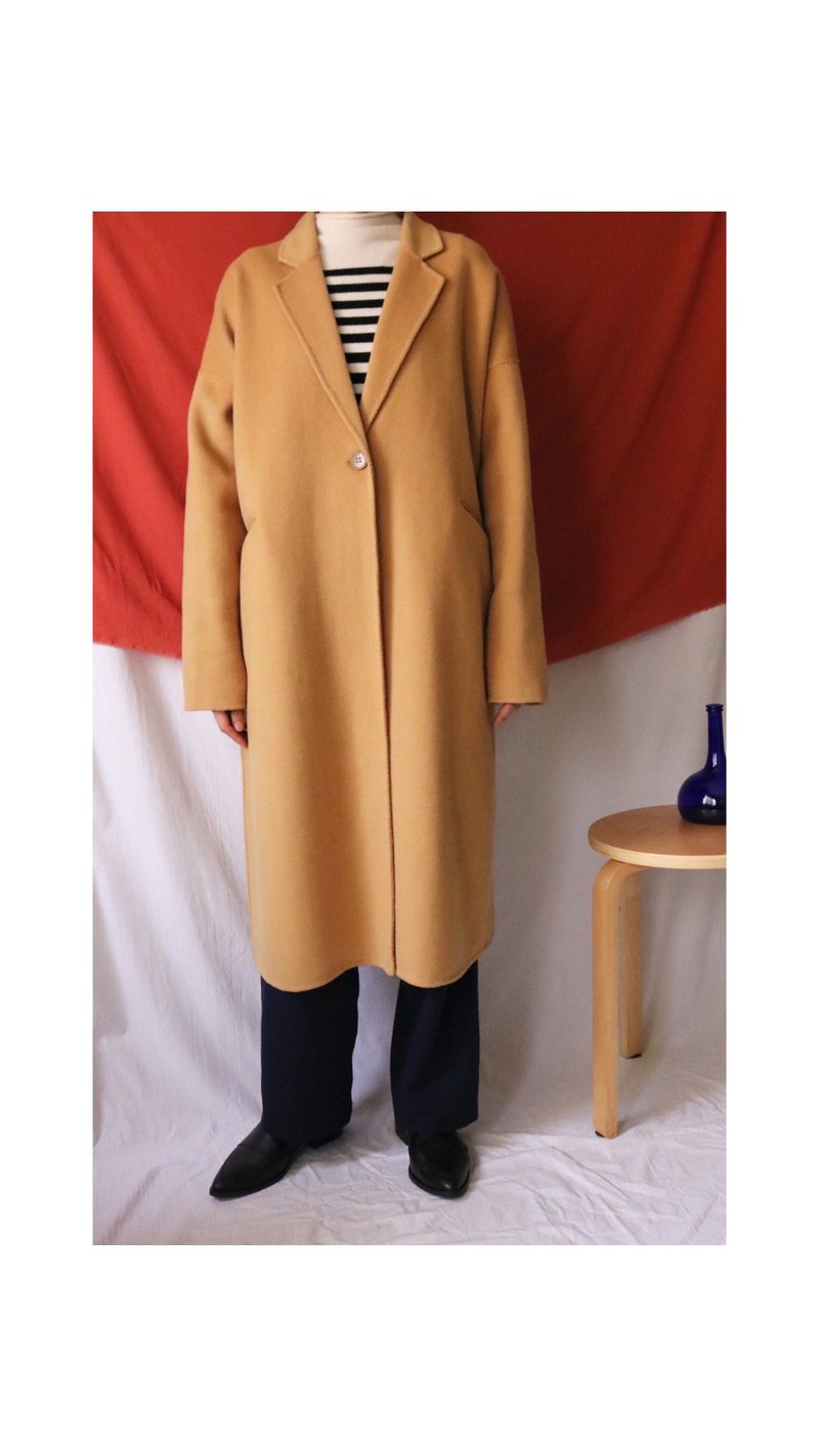 Héloïse Coat 双层喀什米尔羊毛大衣 全手工 多色订做 - 女装休闲/机能外套 - 羊毛 