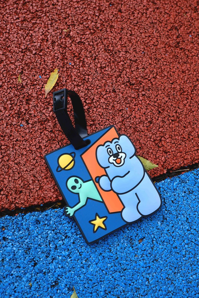 饺猫FAMILY - 任意门行李吊牌 - 行李吊牌 - 橡胶 多色