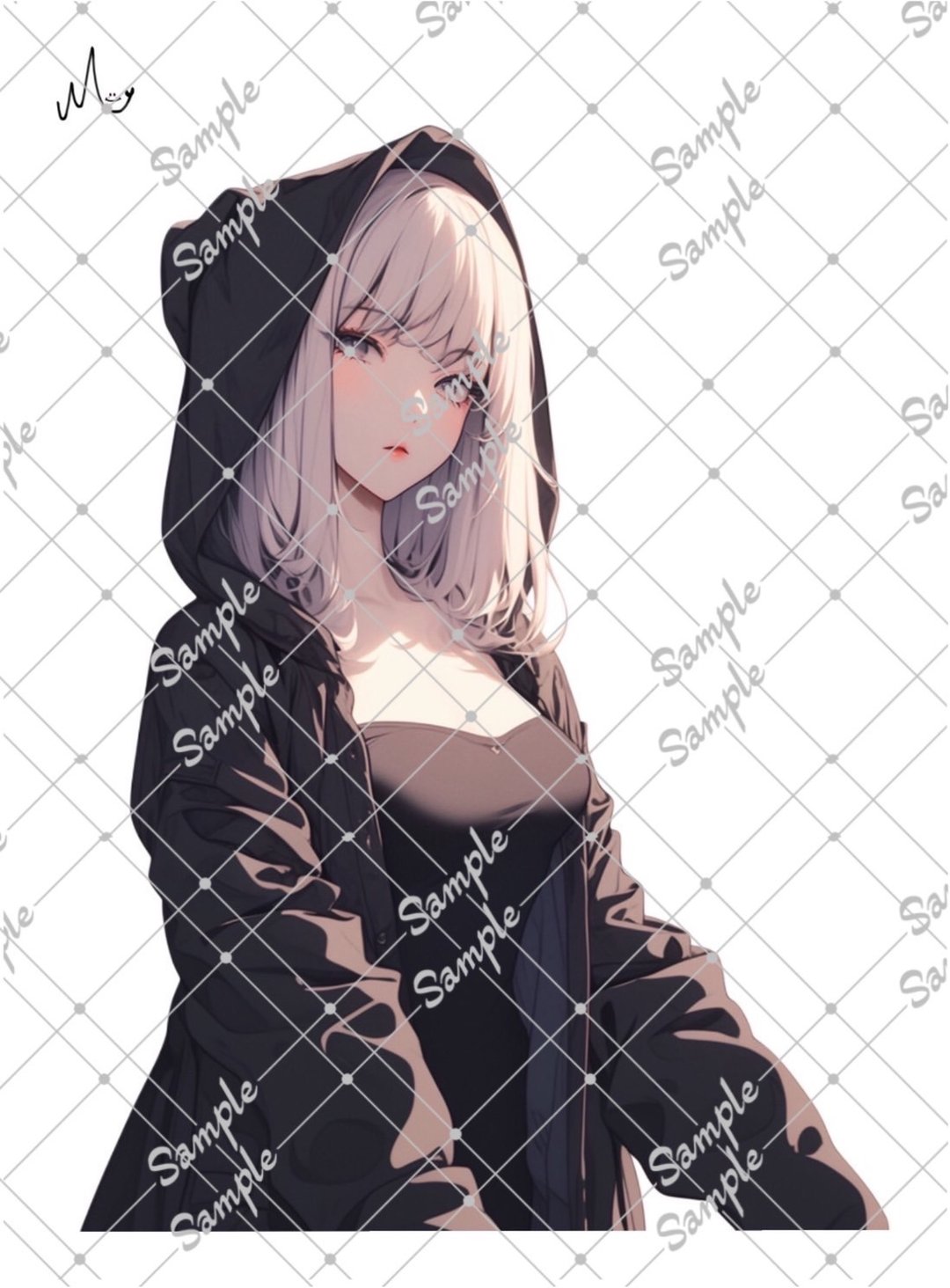 原创人物贴纸 8月新款 - 贴纸 - 纸 