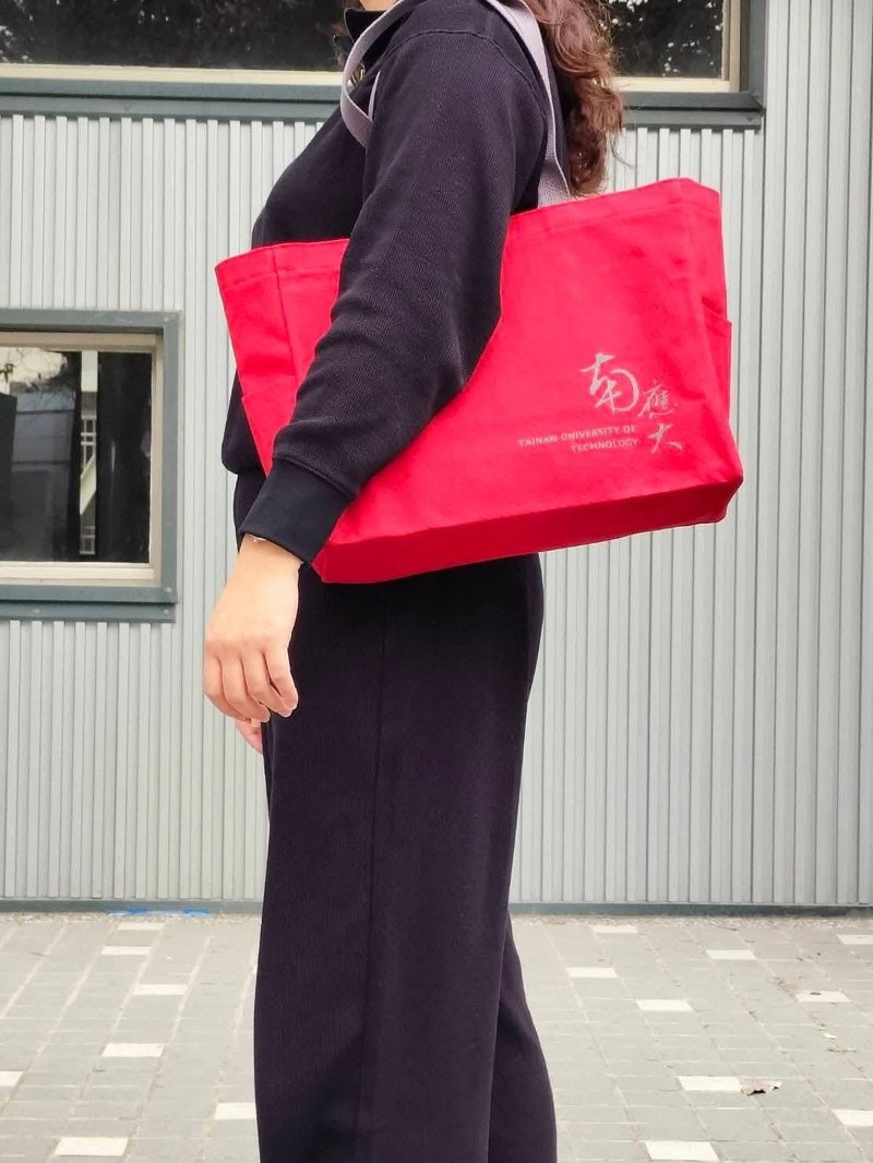 NANYINDA品牌肩背包 - 侧背包/斜挎包 - 棉．麻 红色