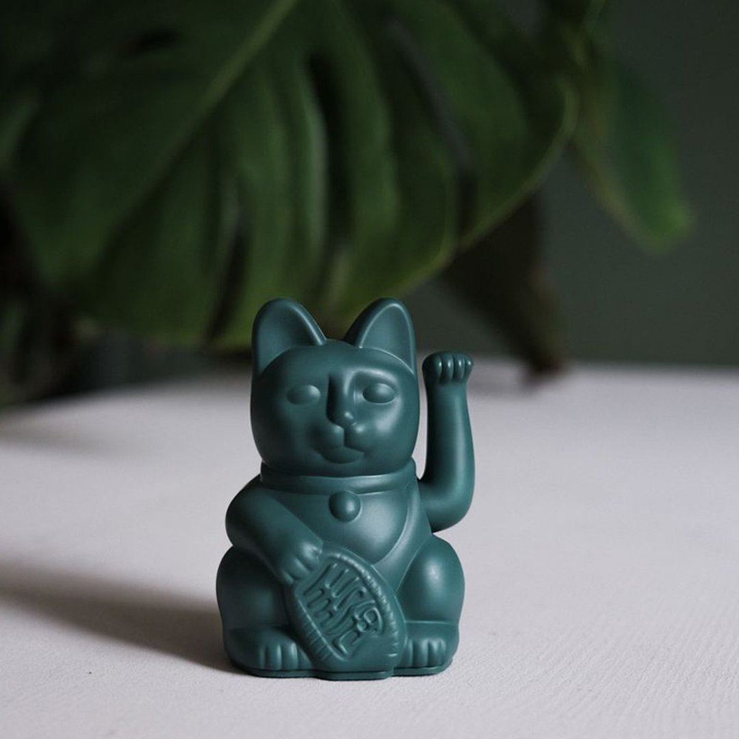 德国 DONKEY 幸运缤纷迷你款招财猫 -12 色 - 摆饰 - 塑料 