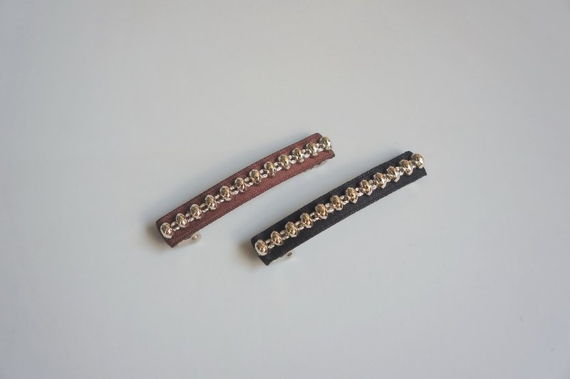 F2-自动夹弹簧夹(S)- 公主夹发夹浏海夹侧夹/马尾夹 - 发饰 - 其他材质 多色