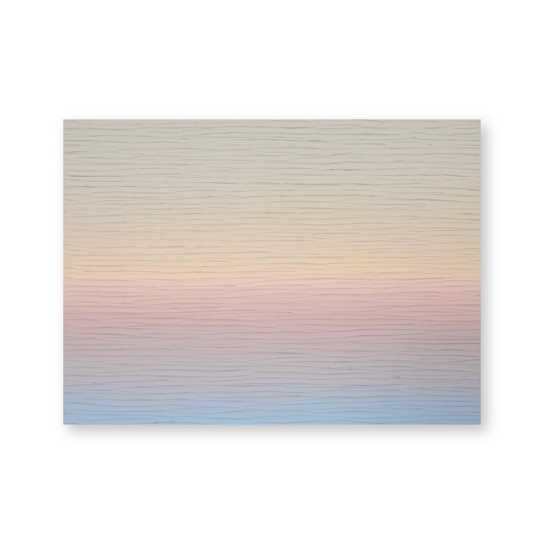 日落风景绘画艺术渐层壁挂 - 海报/装饰画/版画 - 压克力 粉红色