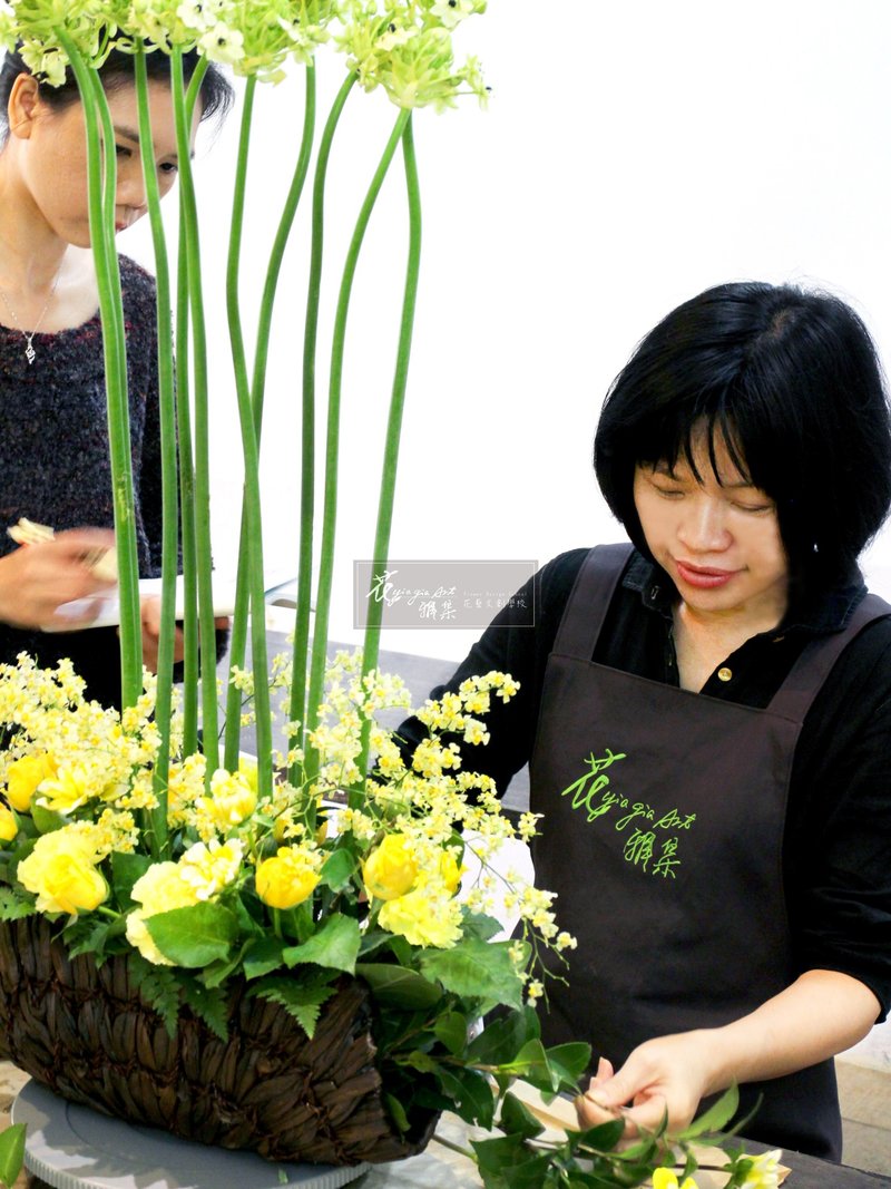 花艺设计专业师资课程 - 干燥花/捧花 - 植物．花 