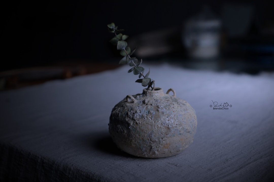 春郎陶-珊瑚微光-小口瓶 - 花瓶/陶器 - 陶 