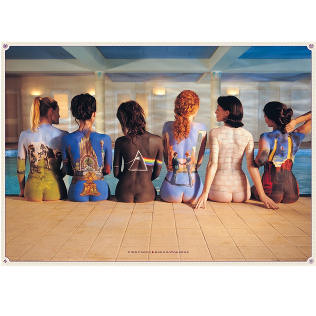 【平克佛洛伊德】Pink Floyd (Back Catalogue) 进口音乐海报 - 海报/装饰画/版画 - 其他材质 多色