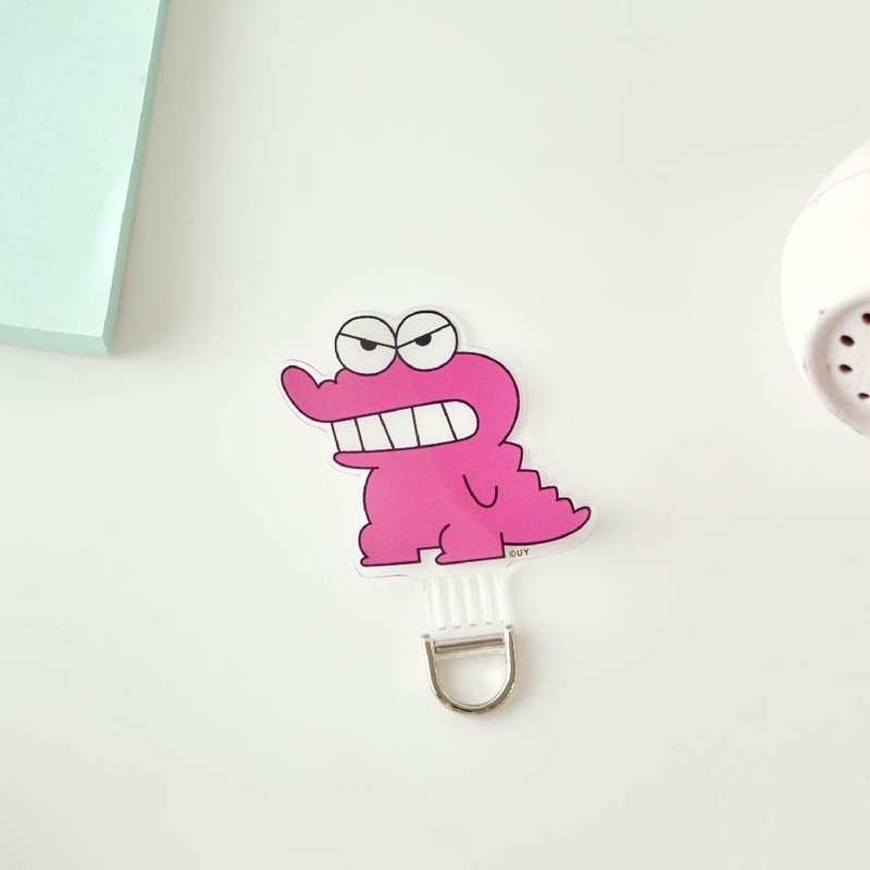 蜡笔小新鳄鱼阿山手机挂片/夹片 - 手机配件 - 塑料 多色