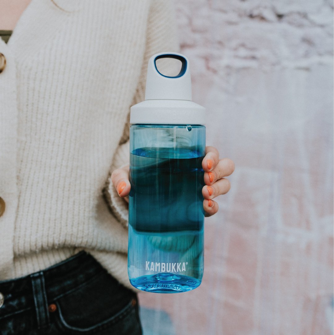 RENO 旋盖运动杯 17oz (500ml) - 蓝宝色 - 水瓶/水壶 - 塑料 蓝色