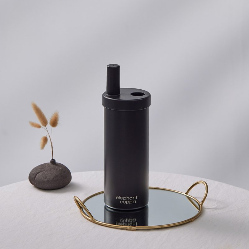 Elephant Cuppa 大象杯 S+ 陶瓷升级版－经典玄黑 - 保温瓶/保温杯 - 不锈钢 黑色