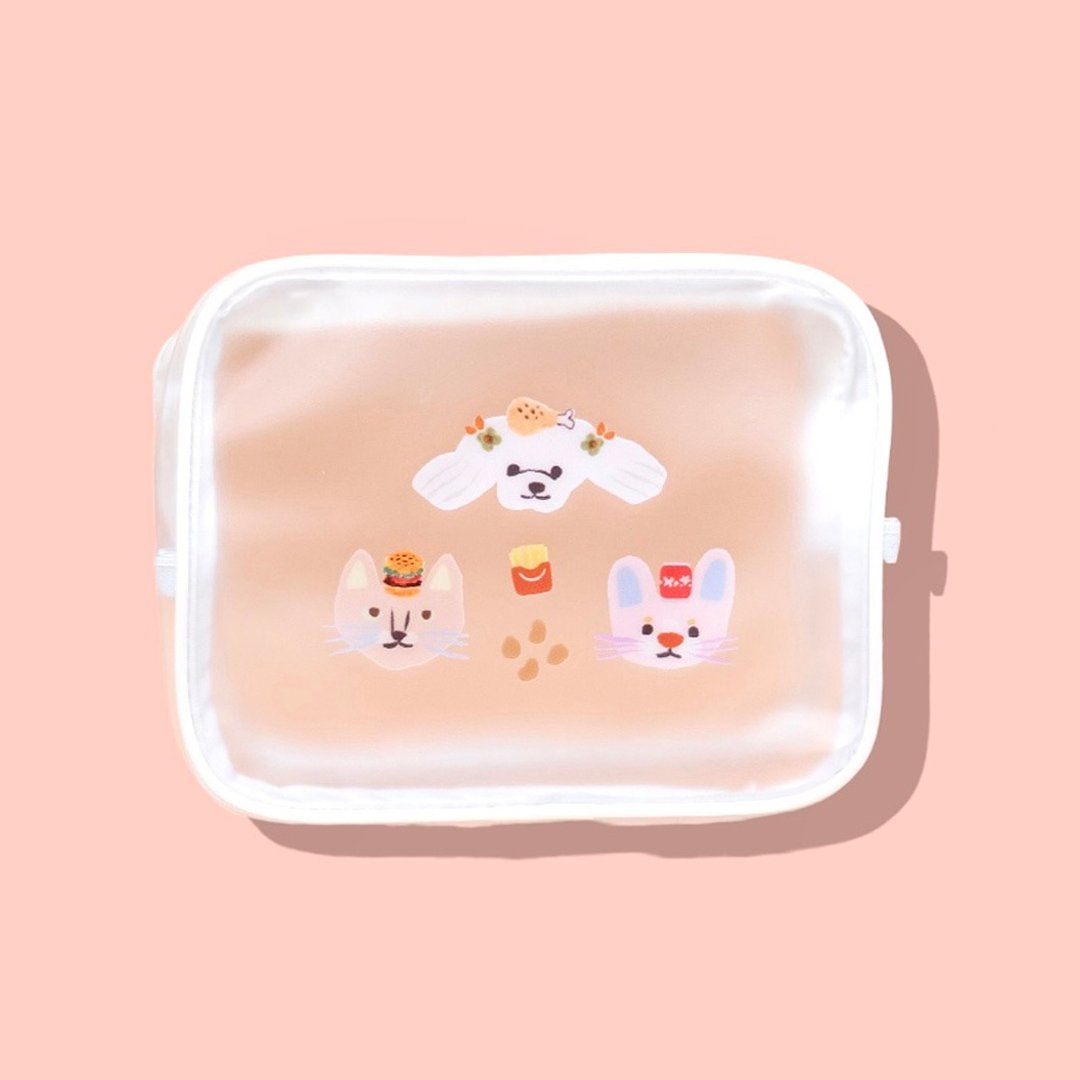 汉堡套餐 旅行防水收纳包 售完即绝版 - 化妆包/杂物包 - 塑料 