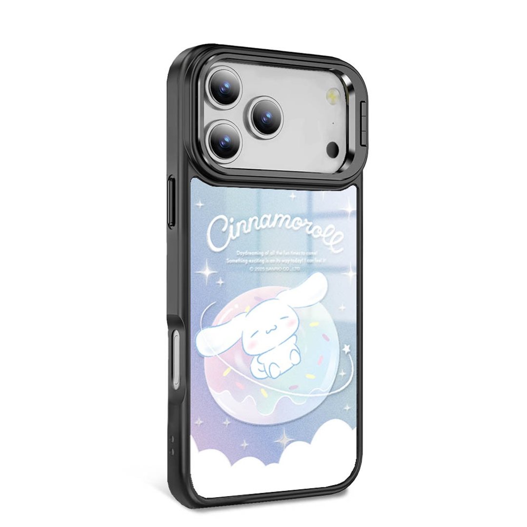 iPhone 全系列 防摔合金框隐形立架镜面磁吸壳 - 苍穹大耳狗 D - 手机壳/手机套 - 其他材质 多色