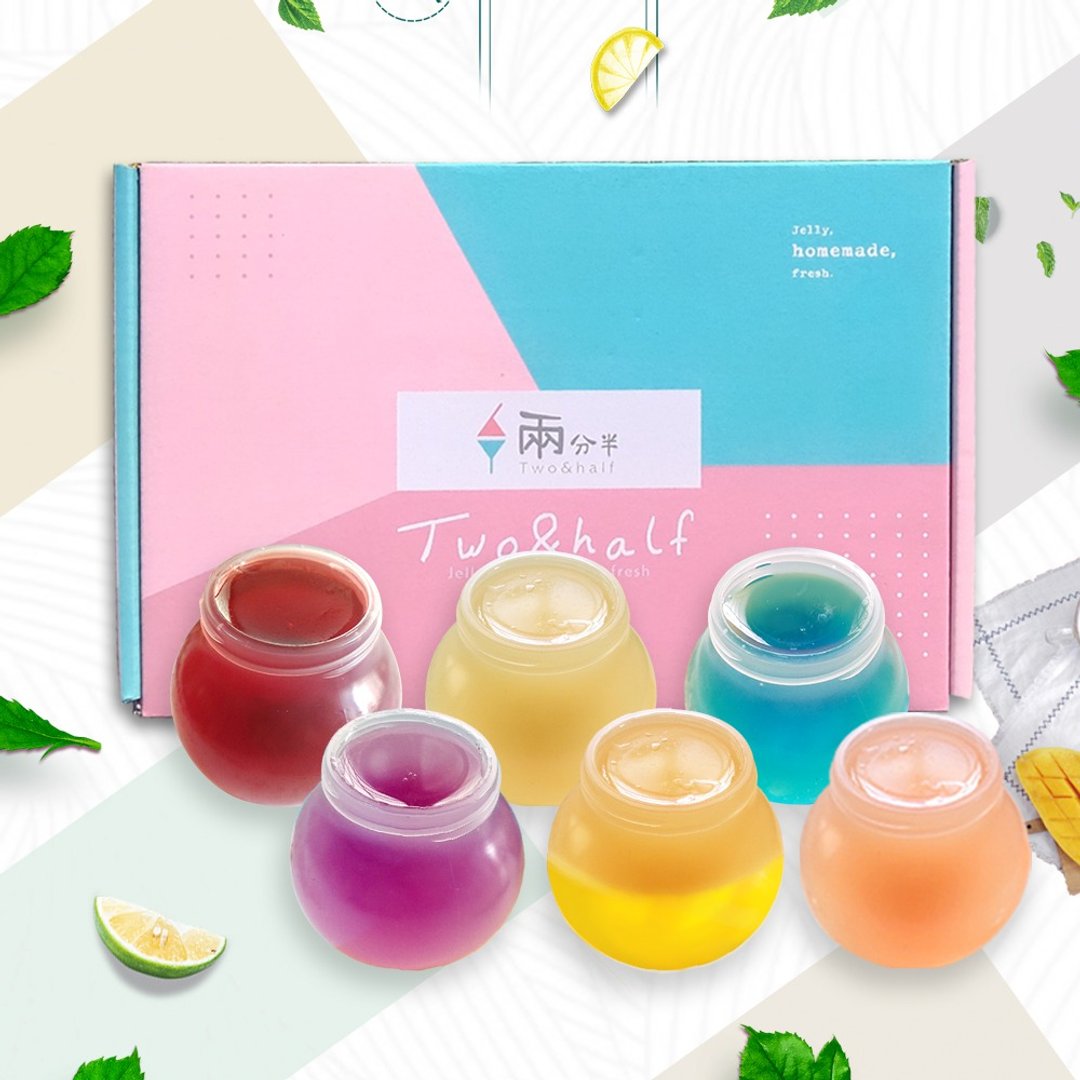 【两分半果冻】水果口味 6入 - 蛋糕/甜点 - 新鲜食材 多色