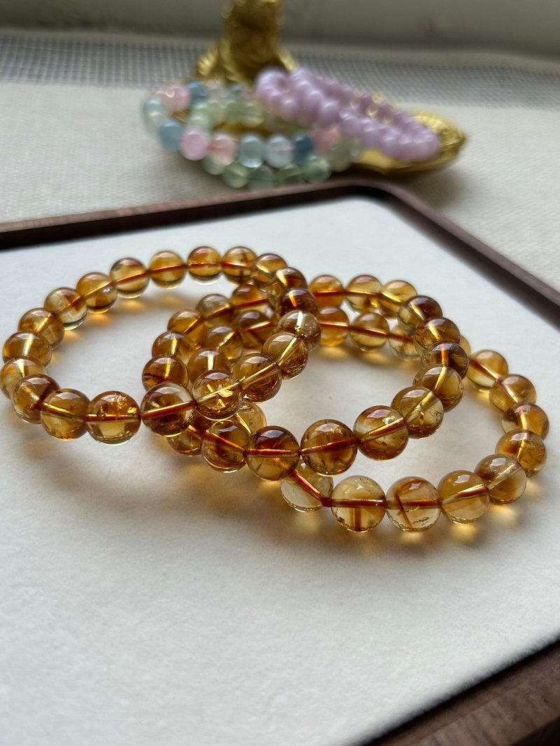 华光-藏晶阁 | 黄水晶-citrine | 对应 太阳轮 - 手链/手环 - 水晶 