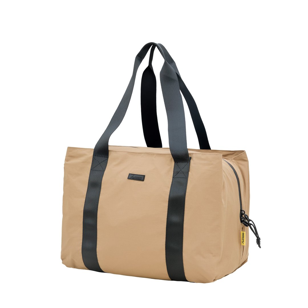 【极轻】BRZ Carryall 旅行包 沙棕色 - 侧背包/斜挎包 - 尼龙 卡其色