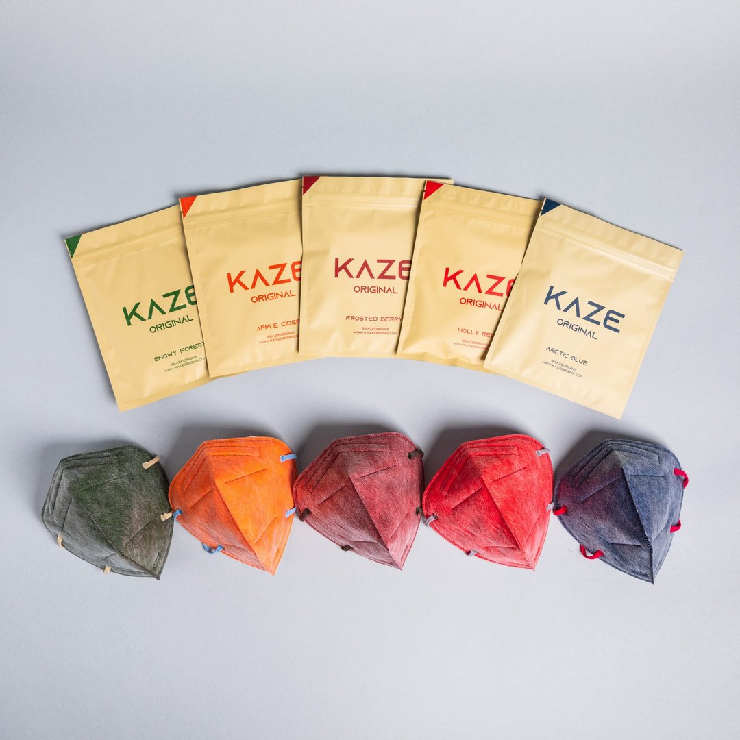 KAZE 软糖系列 3D立体口罩 (一盒十片入) - 口罩 - 其他人造纤维 多色