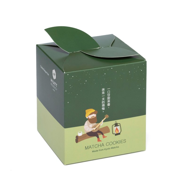【香港制造】皇牌抹茶曲奇 (100g) 社企曲奇 手工饼干 - 手工饼干 - 新鲜食材 