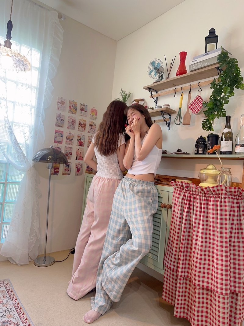 胶囊系列 24' - Scotty 裤子 - 中性裤装 - 棉．麻 蓝色