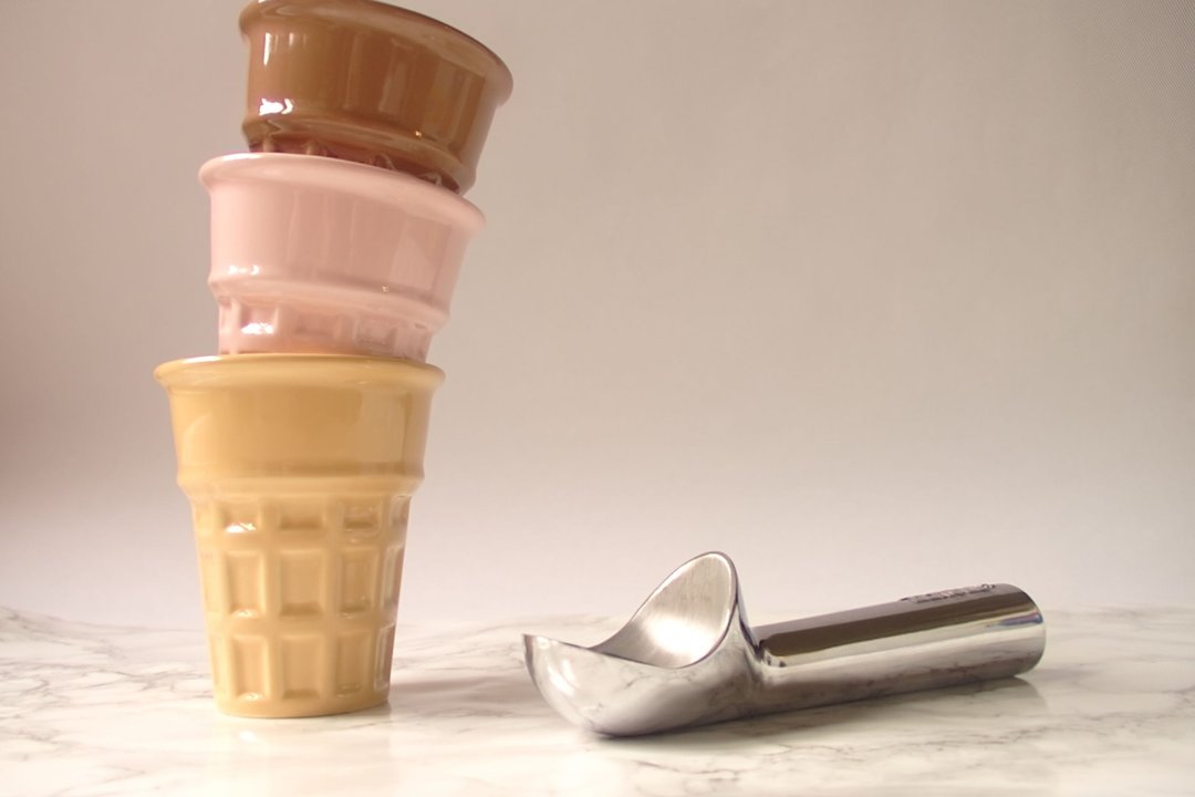 造型冰淇淋杯 - 茶具/茶杯 - 瓷 