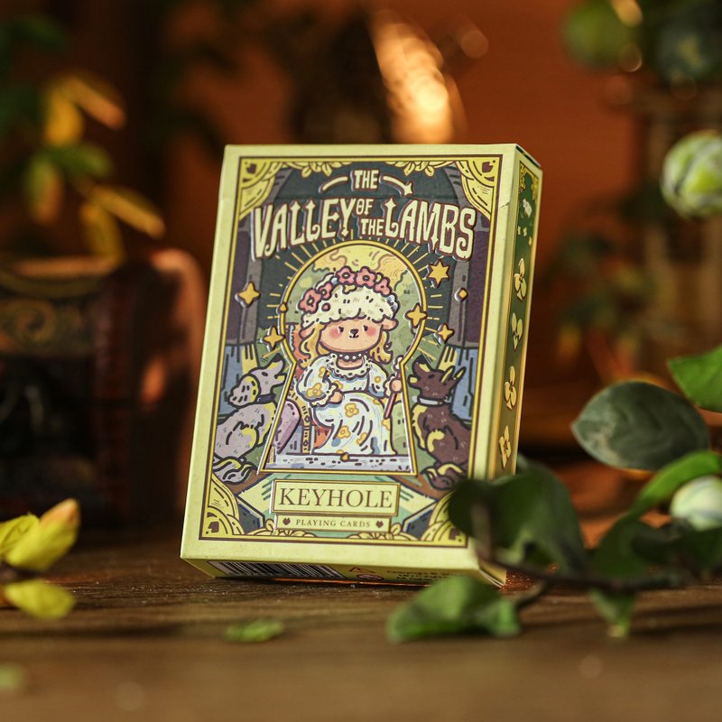 小羊山谷主题艺术收藏扑克牌 - 桌游/玩具 - 纸 多色
