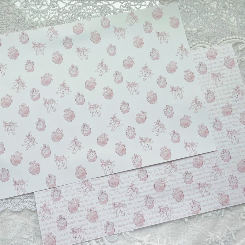 perfume×ballet collection design paper - 纸盒/包装盒 - 纸 多色