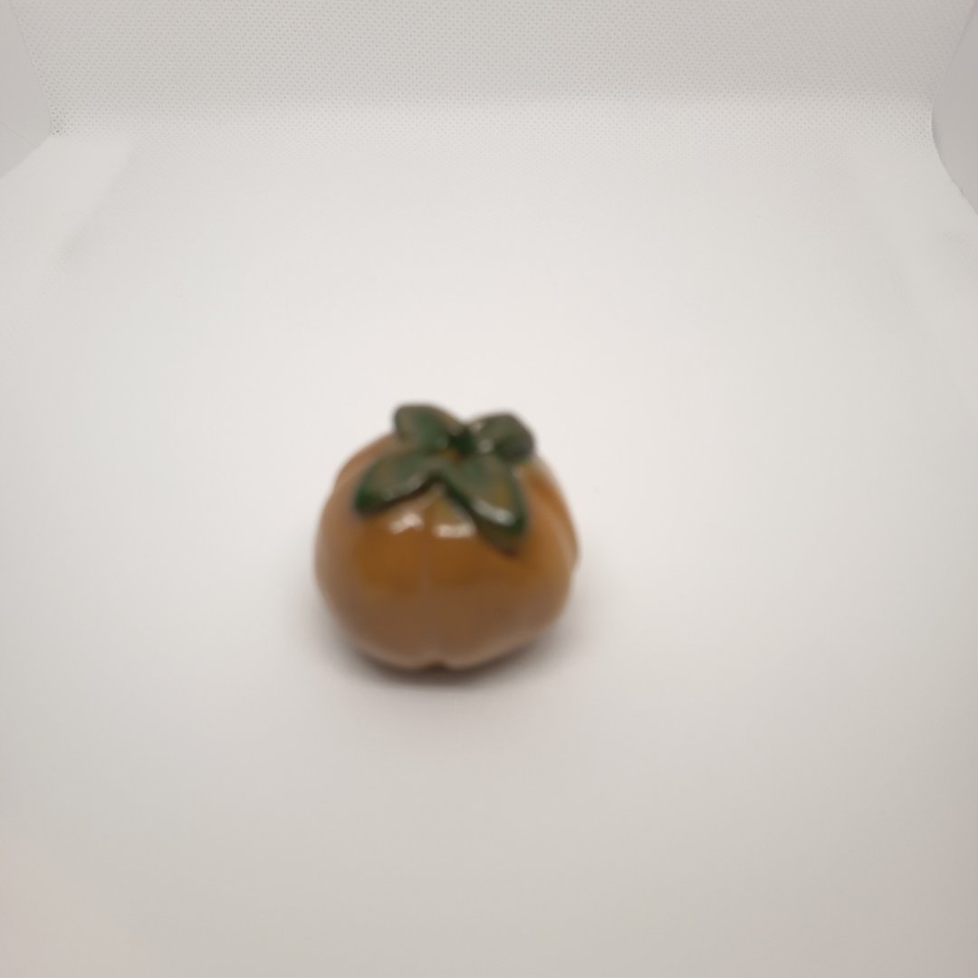 柿子柿柿如意香插扩香石手捏陶瓷疗愈小物 - 香薰/精油/线香 - 陶 多色
