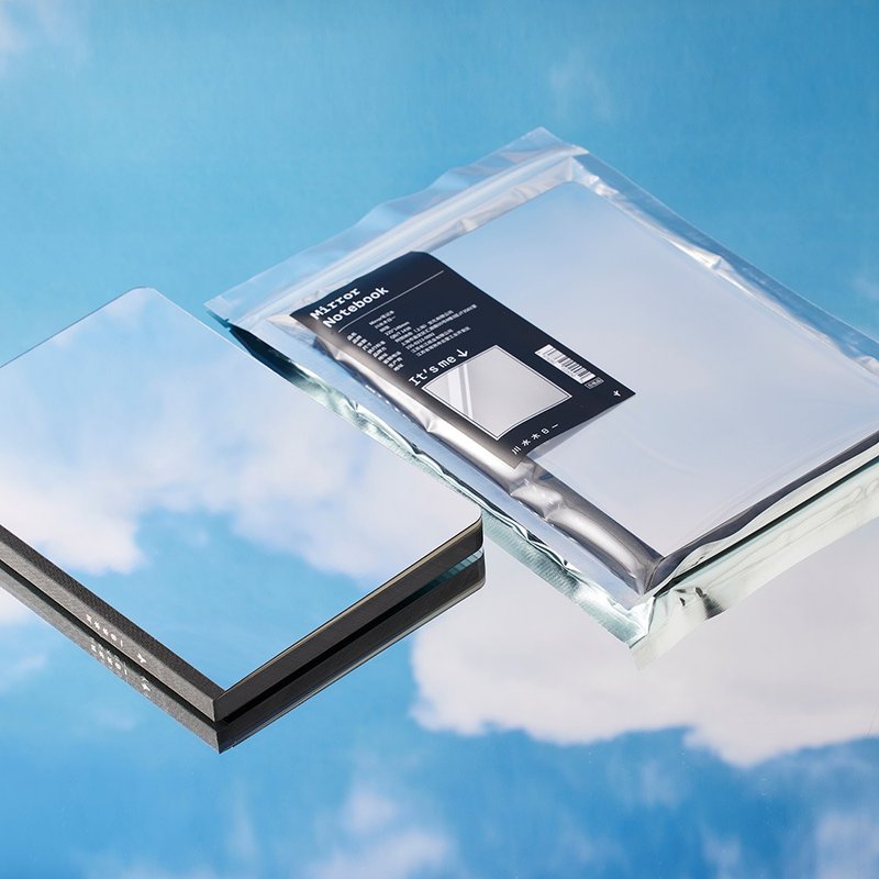 【川水木日一】Mirror 镜面 笔记本 - 笔记本/手帐 - 其他材质 银色