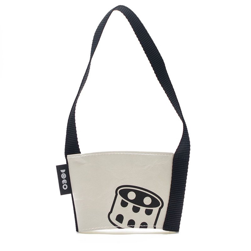 【DoBo】鼓鼓乐团-小鼓杯套 - 随行杯提袋/水壶袋 - 其他材质 白色