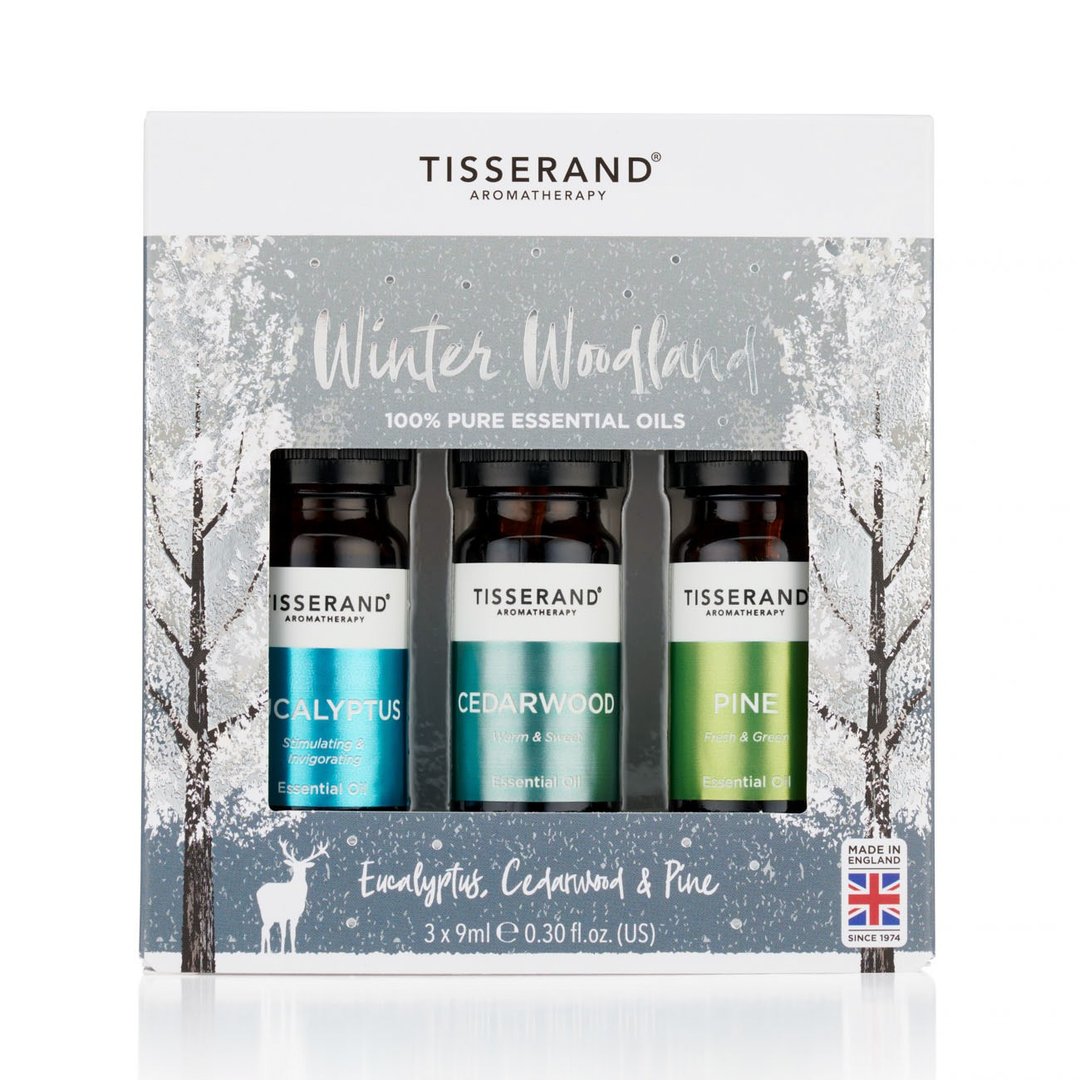 【圣诞交换礼物1399】北欧森林精油礼盒 附礼袋 WINTER WOODLAND - 香薰/精油/线香 - 精油 咖啡色