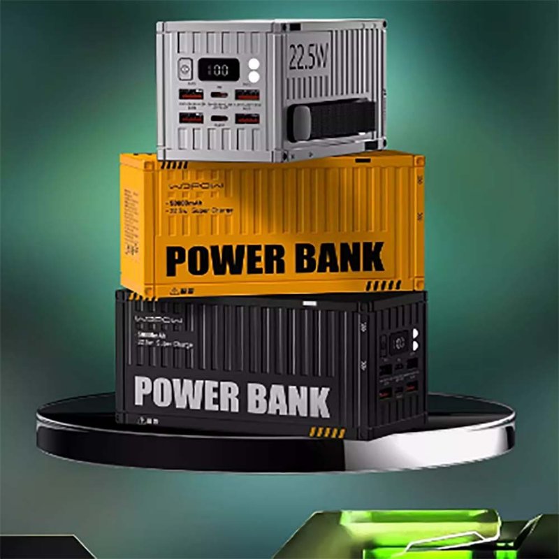 【免运】WOPOW沃品 5万毫安22.5W超级快充双向充电宝移动电源 - 充电宝/传输线 - 其他材质 多色