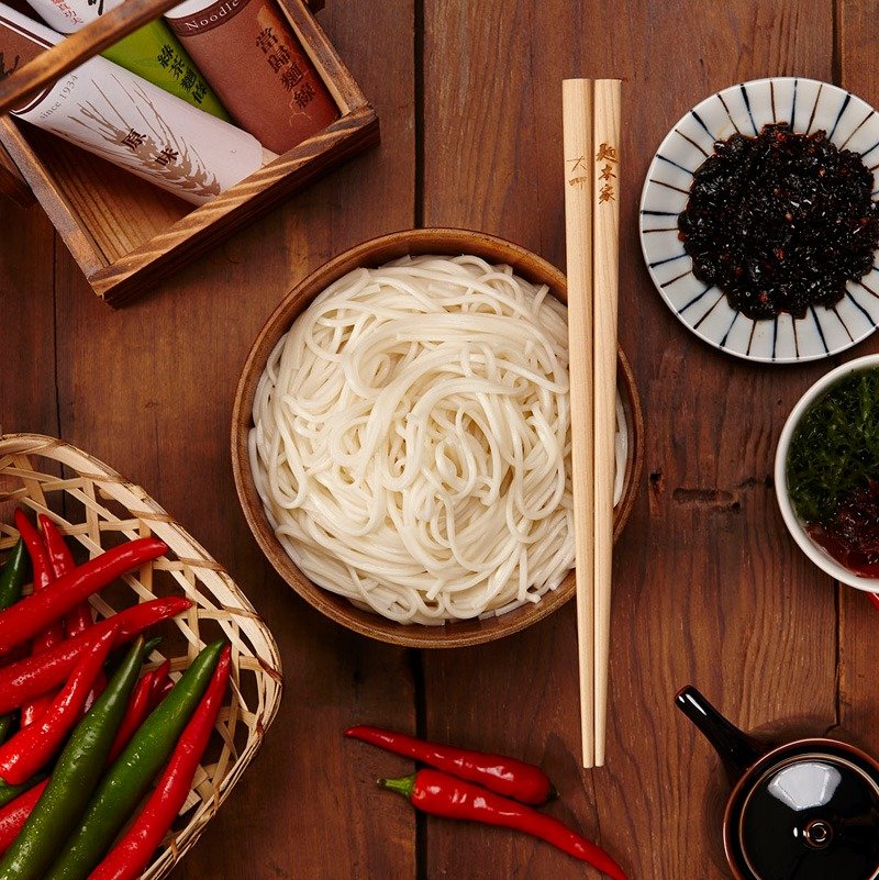 港澳包邮特赏组(9束面/3口味各1包+1香葱酱) - 面/面线/米粉 - 新鲜食材 