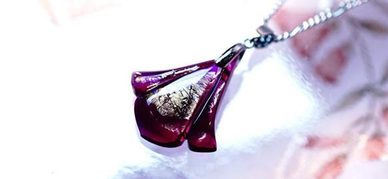 Antique style flower - 项链 - 其他金属 