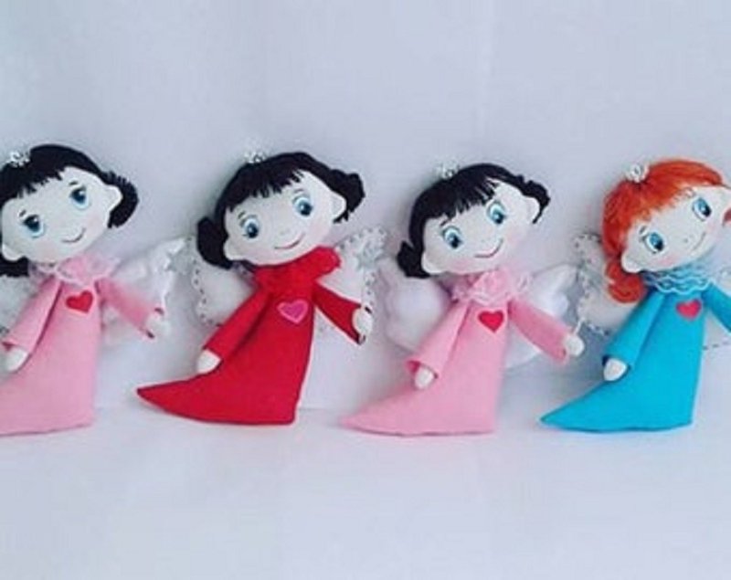 Angel doll Fairy doll - 玩具/玩偶 - 棉．麻 