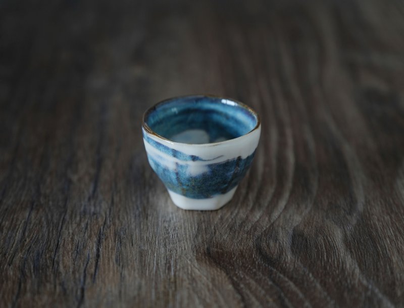青抹_茶杯 - 茶具/茶杯 - 瓷 蓝色