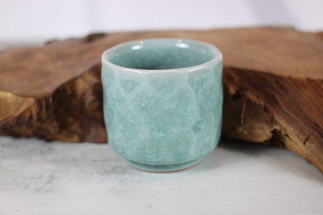 【我爱妈妈】哥窑冰裂 茶杯 咖啡杯 名家叶敏祥手工作品 - 茶具/茶杯 - 瓷 