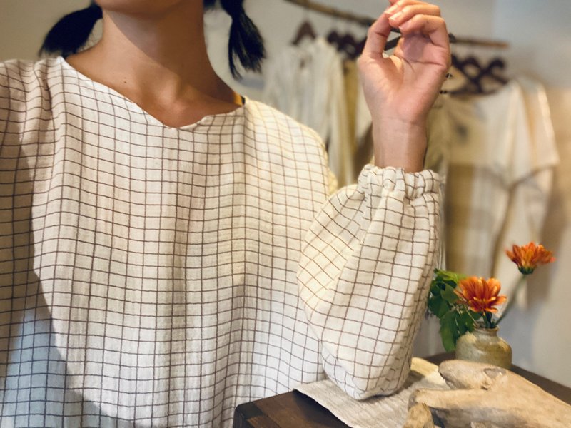 棉麻洋装 - 洋装/连衣裙 - 棉．麻 