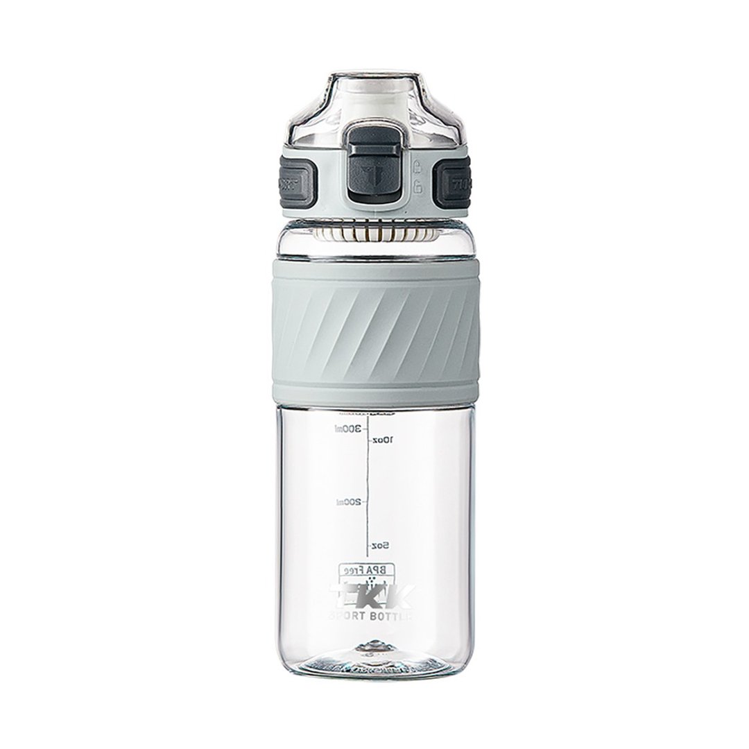 【TKK】美国进口Tritan哈仑系列 手提式运动水壶 600ML-远山灰 - 水瓶/水壶 - 其他材质 灰色