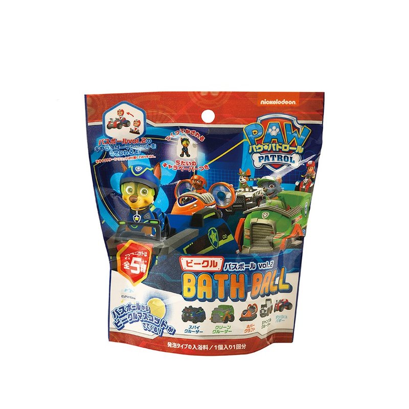 汪汪队立大功救援车入浴球Vol.2(泡澡球) - 沐浴用品 - 塑料 多色