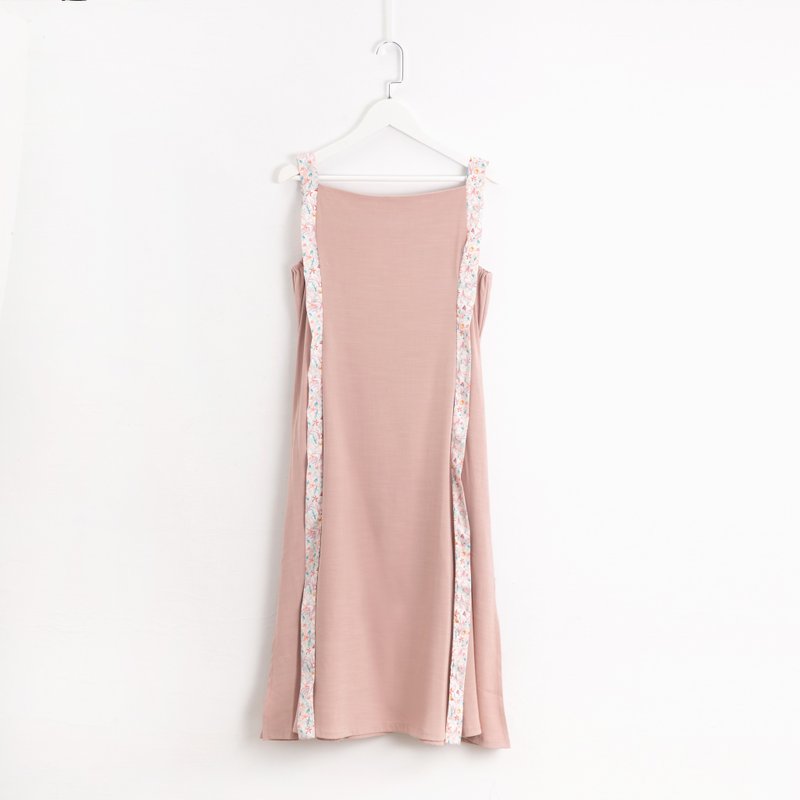 造型款绑腰洋装 - 海底世界/大人款 - 亲子装 - 棉．麻 