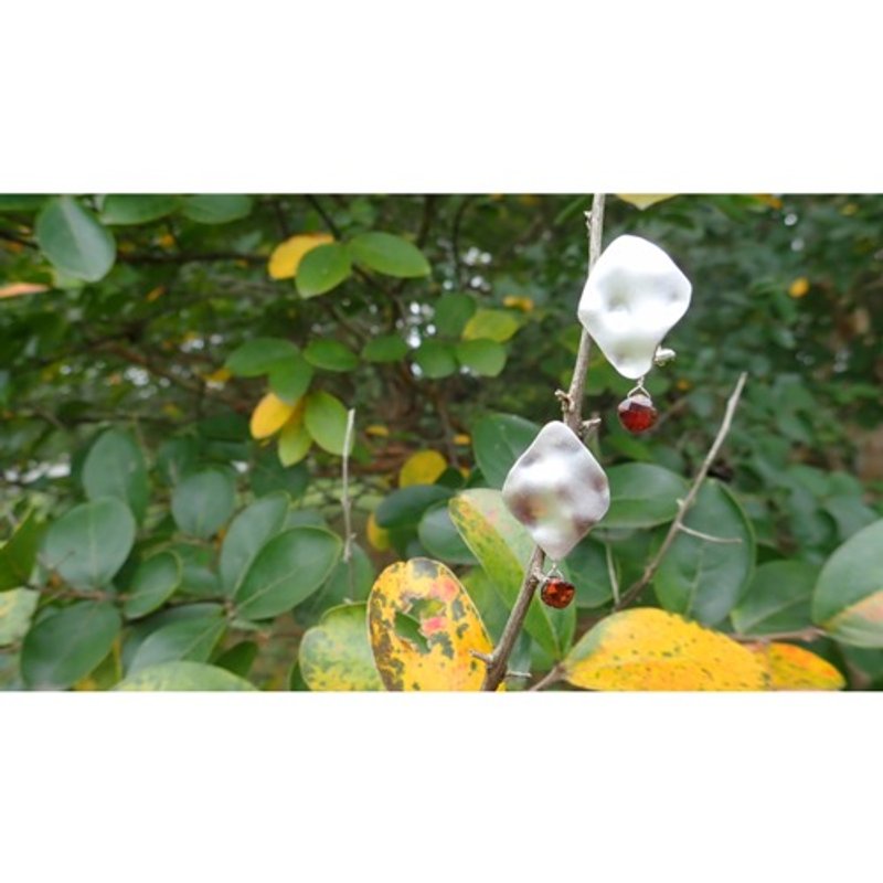 After the rain AW 夹式耳环 - 耳环/耳夹 - 其他金属 