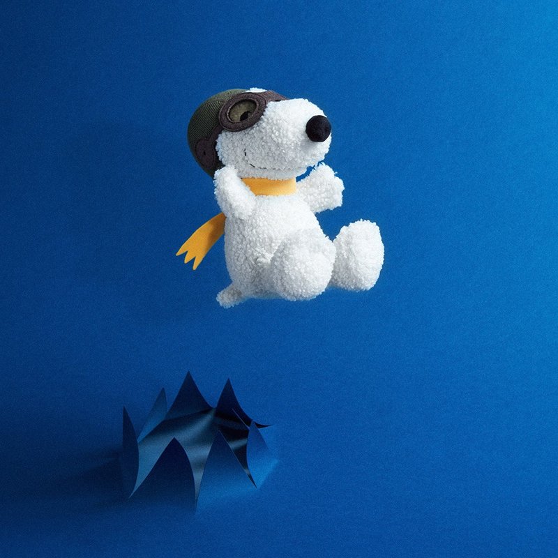 BON TON TOYS Snoopy史努比填充玩偶-飞行员 20cm - 玩偶/公仔 - 聚酯纤维 多色
