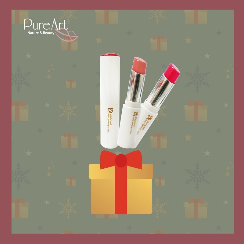 圣诞限定－漾彩艳泽唇膏三入组 - 唇彩/颊彩 - 其他材质 粉红色