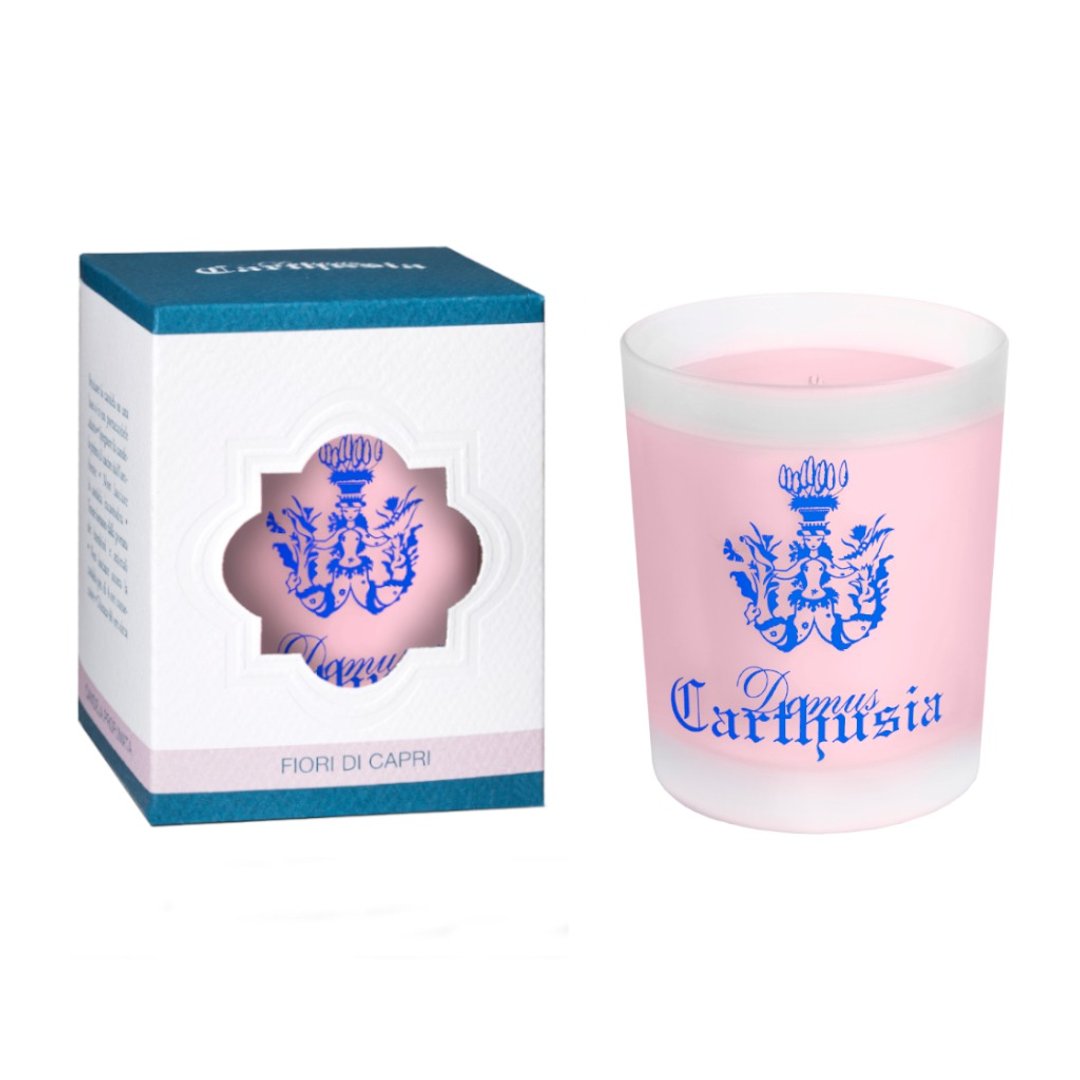 意大利 Carthusia│缤纷花园香氛蜡烛-良品出清 售出不退 - 蜡烛/烛台 - 精油 透明