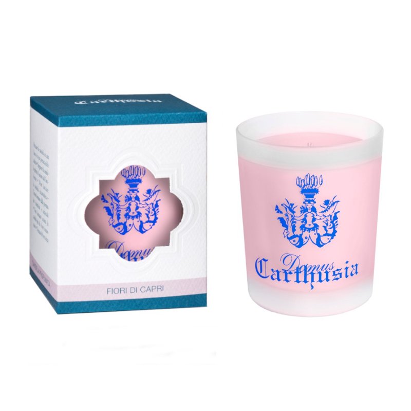 【现货】意大利 Carthusia│缤纷花园香氛蜡烛/Fiori di Capri - 蜡烛/烛台 - 精油 透明