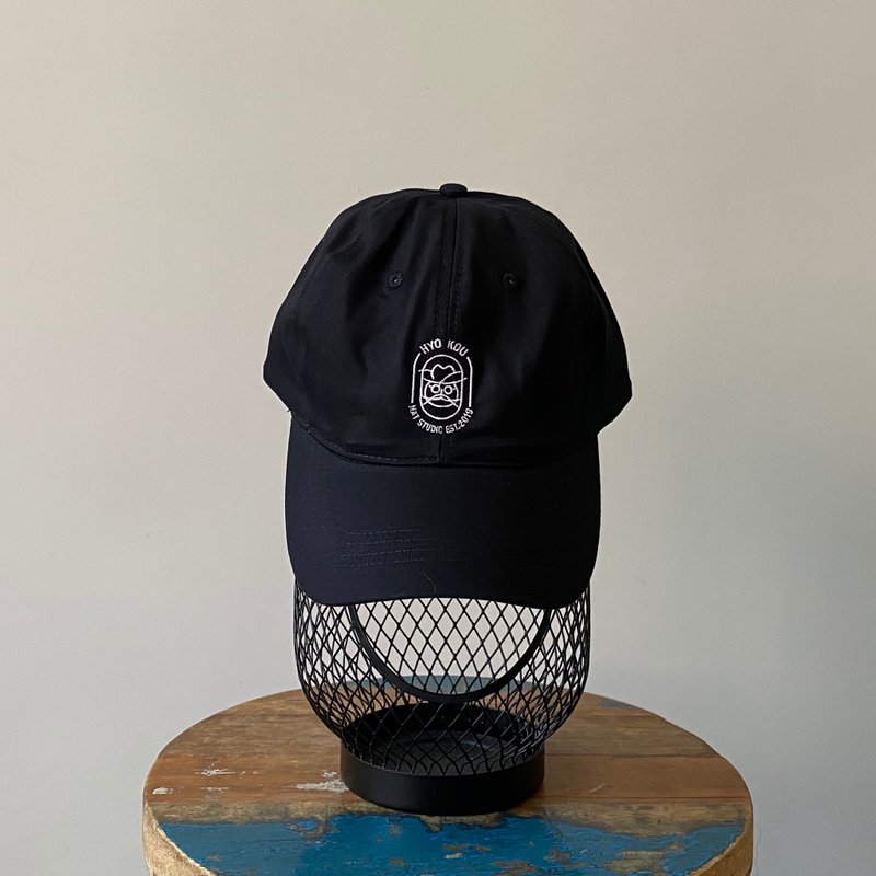 HYOKOU 老帽 黑色 - 帽子 - 棉．麻 黑色