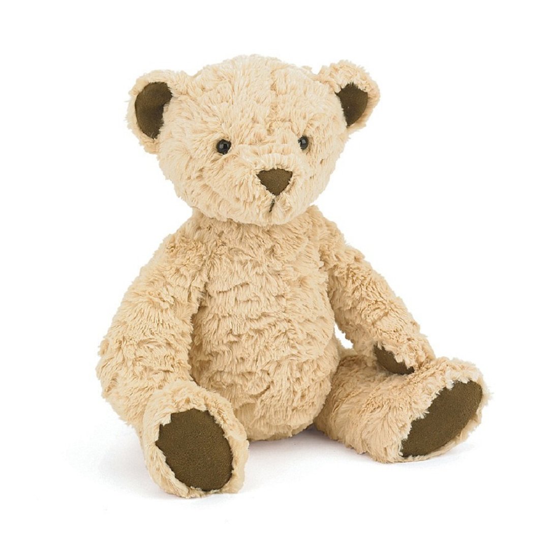 Jellycat Edward Bear 33cm - 玩偶/公仔 - 棉．麻 咖啡色
