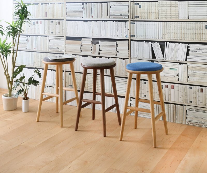 旭川家具 Interior NASU bolero 台高脚凳 - 椅子/沙发 - 木头 