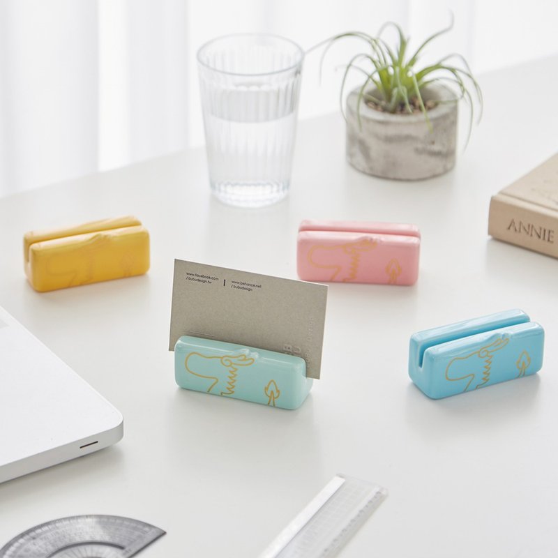 端午节龙舟-龙划富贵相片架 - 名片架/名片座 - 瓷 