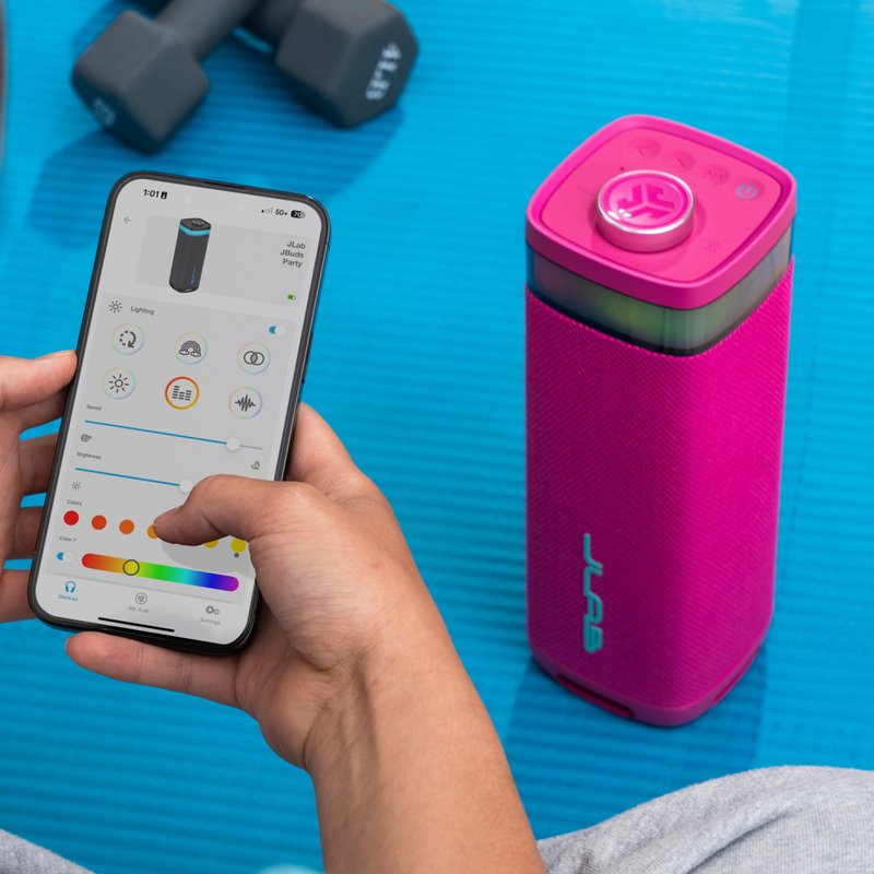 JLab JBuds Party 无线蓝牙喇叭 桃粉色 - 扩音器/喇叭 - 塑料 粉红色