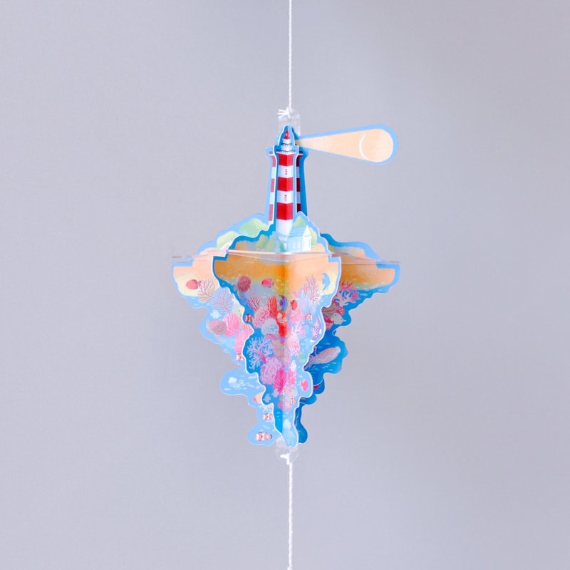飘浮卡 | 灯塔 | DIY材料包 | 含说明书、工具组、压克力片 - 插画/绘画/写字 - 纸 