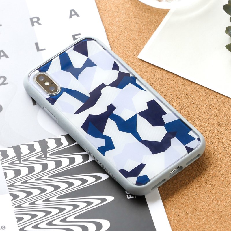 Mod NX边框背盖两用手机壳/宝石迷彩 for iPhone 11系列 - 手机配件 - 塑料 灰色